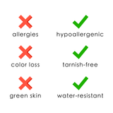 March Solitaire Gold Earrings